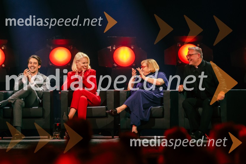  Bojan Cvjetićanin, Joker Out; mag. Urška Klakočar Zupančič, predsednica Državnega zbora RS, podpredsednica, Gibanje Svoboda;  Desa Muck, voditeljica, pisateljica;  Klemen  Balažič, duhovnikNa žaru z Ladom Bizovičarjem, Magnifico