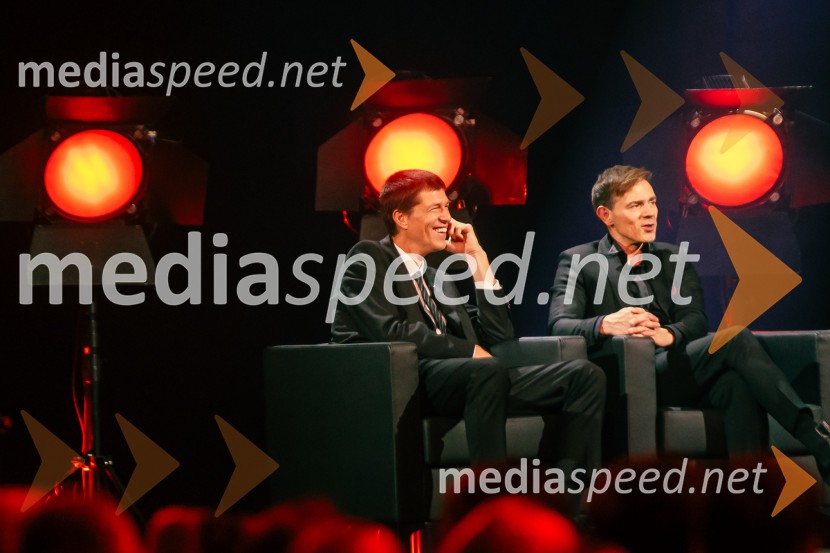  Goran Vojnović, pisatelj, kolumnist, režiser;  Lado Bizovičar, igralecNa žaru z Ladom Bizovičarjem, Magnifico