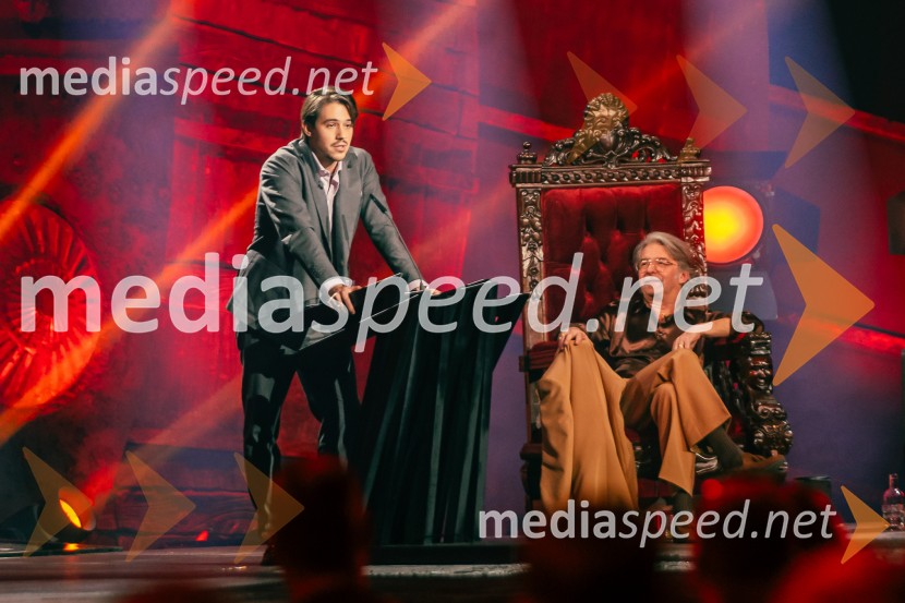  Bojan Cvjetićanin, Joker Out;  Robert Pešut - Magnifico, glasbenikNa žaru z Ladom Bizovičarjem, Magnifico