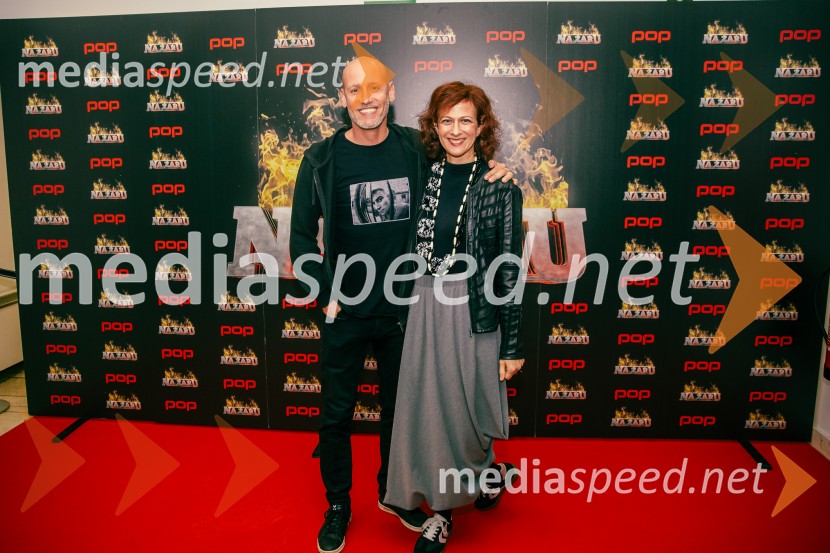  Peter Poles, televizijski voditelj;  Nika  Veger, stilistkaNa žaru z Ladom Bizovičarjem, Magnifico