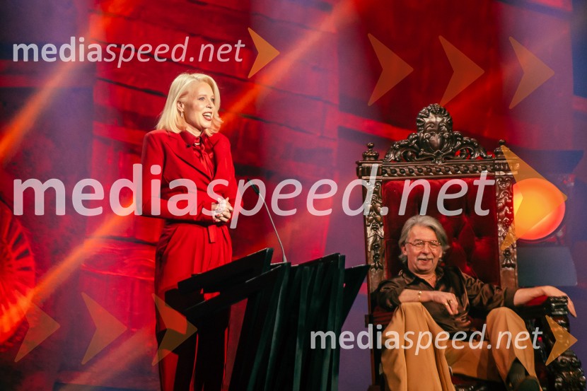 mag. Urška Klakočar Zupančič, predsednica Državnega zbora RS, podpredsednica, Gibanje Svoboda;  Peter Bratuša, režiserNa žaru z Ladom Bizovičarjem, Magnifico