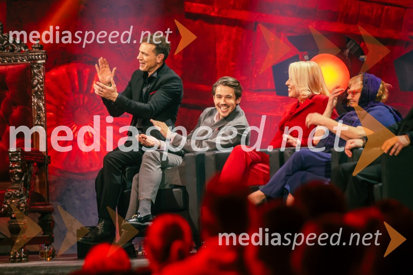  Lado Bizovičar, igralec;  Bojan Cvjetićanin, Joker Out; mag. Urška Klakočar Zupančič, predsednica Državnega zbora RS, podpredsednica, Gibanje Svoboda;  Desa Muck, voditeljica, pisateljicaNa žaru z Ladom Bizovičarjem, Magnifico