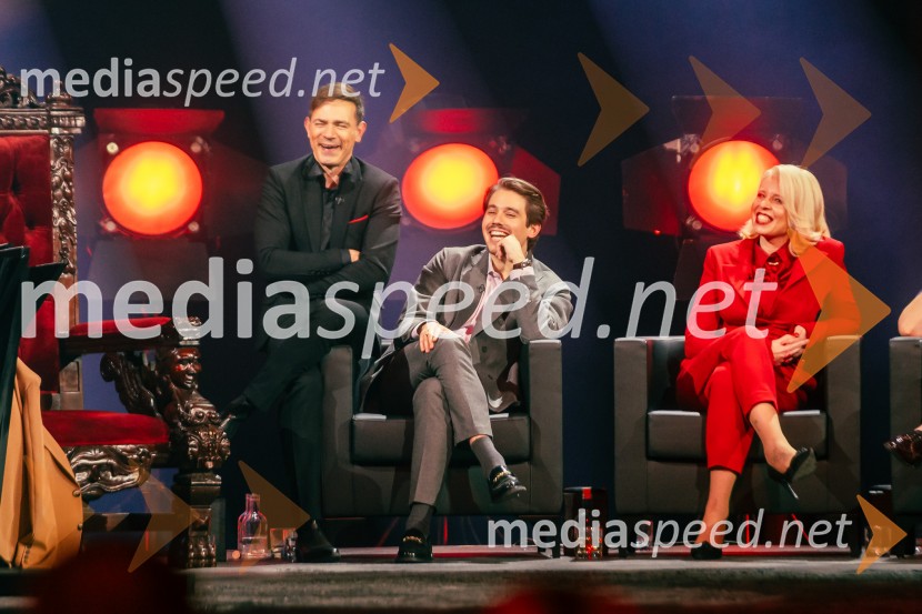  Lado Bizovičar, igralec;  Bojan Cvjetićanin, Joker Out; mag. Urška Klakočar Zupančič, predsednica Državnega zbora RS, podpredsednica, Gibanje SvobodaNa žaru z Ladom Bizovičarjem, Magnifico