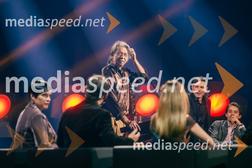  Nuška Drašček, pevka;  Robert Pešut - Magnifico, glasbenik;  Lado Bizovičar, igralec;  Bojan Cvjetićanin, Joker OutNa žaru z Ladom Bizovičarjem, Magnifico