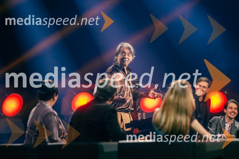  Robert Pešut - Magnifico, glasbenik;  Lado Bizovičar, igralec;  Bojan Cvjetićanin, Joker OutNa žaru z Ladom Bizovičarjem, Magnifico