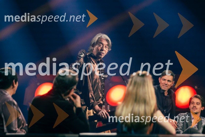  Robert Pešut - Magnifico, glasbenik;  Lado Bizovičar, igralec;  Bojan Cvjetićanin, Joker OutNa žaru z Ladom Bizovičarjem, Magnifico