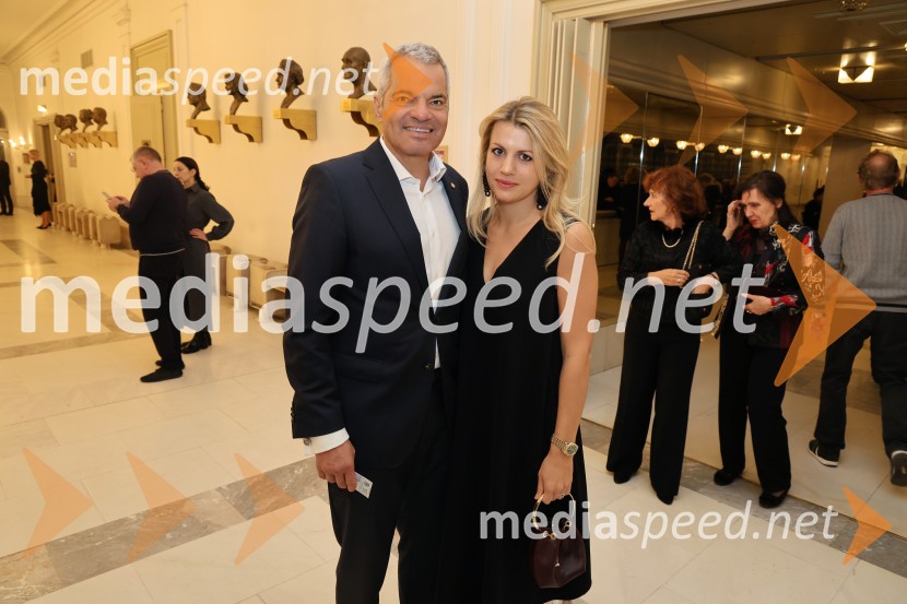  Aleksander Saša Arsenovič, župan, Mestna občina Maribor;  Katja Arsenovič, direktorica Rožmarin Hospitality GroupFrida, premiera baleta v SNG Maribor
