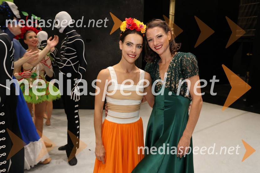  Catarina de Meneses, baletna solistka;  Evgenija Koškina, baletkaFrida, premiera baleta v SNG Maribor