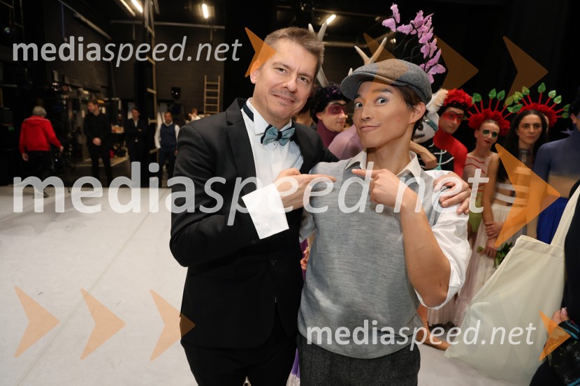  Vjekoslav Babić, dirigent;  Yuya Omaki, baletni plesalecFrida, premiera baleta v SNG Maribor