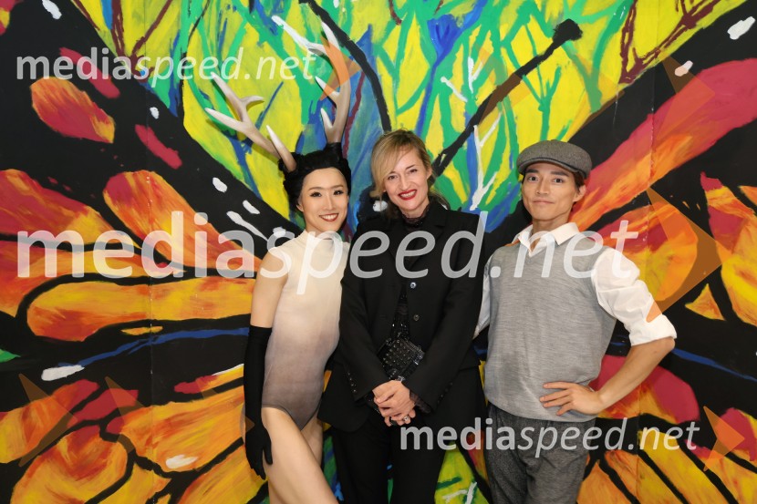  Asami Nakashima, baletna solistka;  Valentina Turcu, koreografinja in baletna solistka;  Yuya Omaki, baletni plesalecFrida, premiera baleta v SNG Maribor