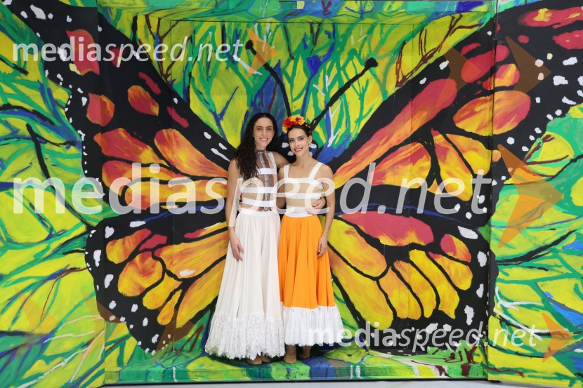 Beatrice Bartolomei, baletna plesalka;  Catarina de Meneses, baletna solistkaFrida, premiera baleta v SNG Maribor