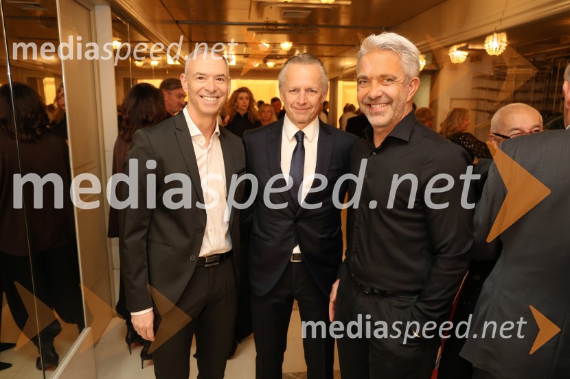  Boštjan Vilčnik, direktor, podjetje Press Clipping;  Andrej Kac, odvetnik;  Marko Arsenovič, managing director, s.Oliver Slovenia & CroatiaFrida, premiera baleta v SNG Maribor