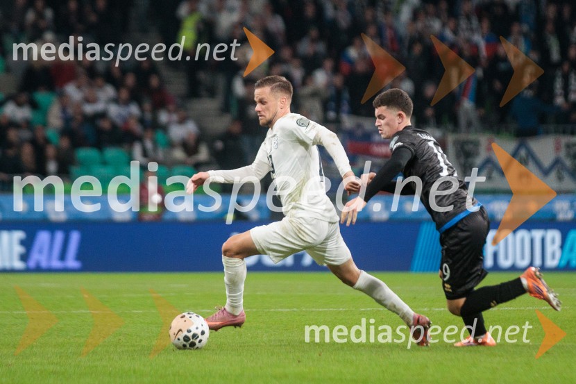  Tomi Horvat, nogometaš;  ... Slovenija - Kosovo 0:2, Kvalifikacije za SP v nogometu 2026