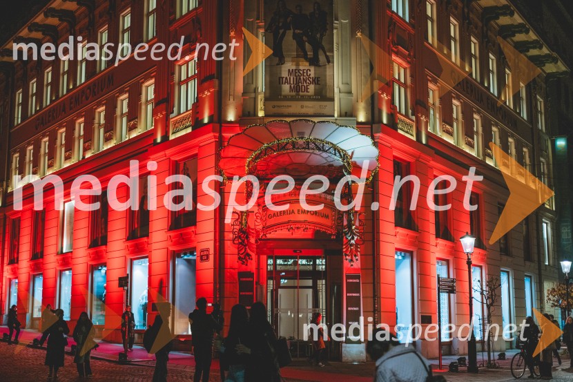 Galerija Emporium v središču prestolnice znova postala oder italijanske elegance