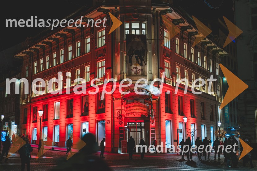 Galerija Emporium v središču prestolnice znova postala oder italijanske elegance