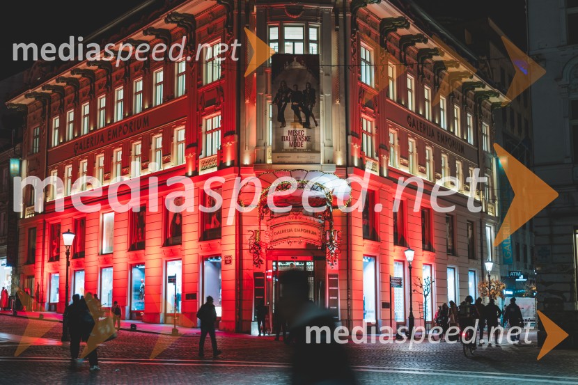Galerija Emporium v središču prestolnice znova postala oder italijanske elegance