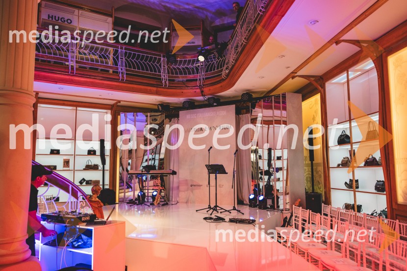 Galerija Emporium v središču prestolnice znova postala oder italijanske elegance