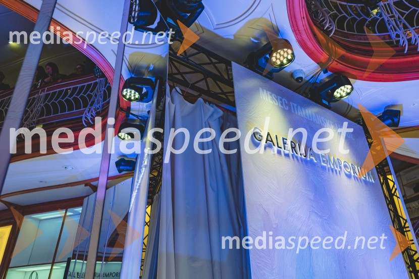 Galerija Emporium v središču prestolnice znova postala oder italijanske elegance