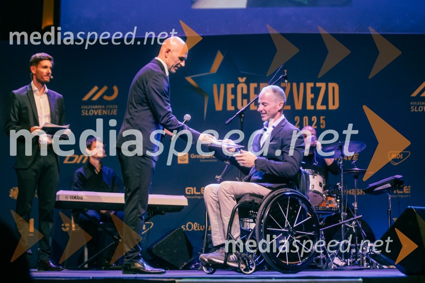 Večer zvezd, kolesar leta 2025 je Tadej Pogačar