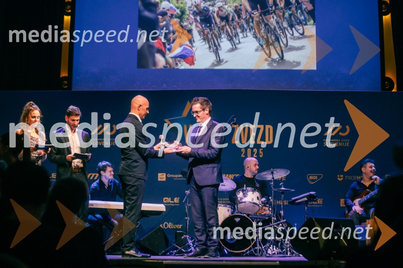 Večer zvezd, kolesar leta 2025 je Tadej Pogačar