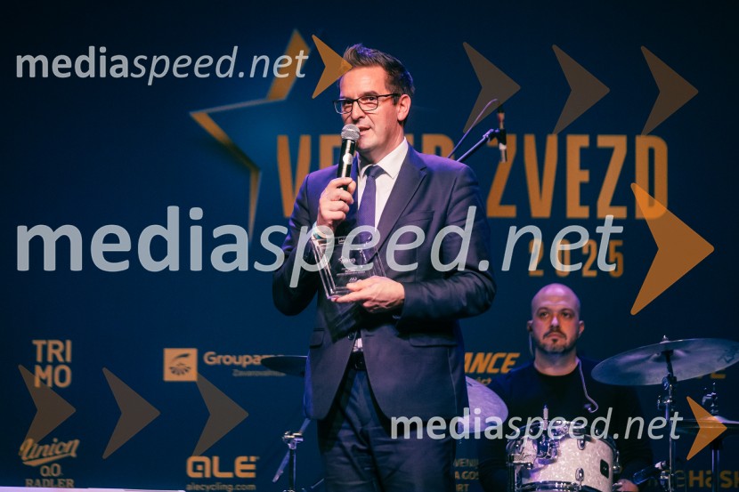 Večer zvezd, kolesar leta 2025 je Tadej Pogačar