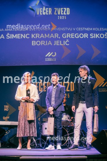 Večer zvezd, kolesar leta 2025 je Tadej Pogačar