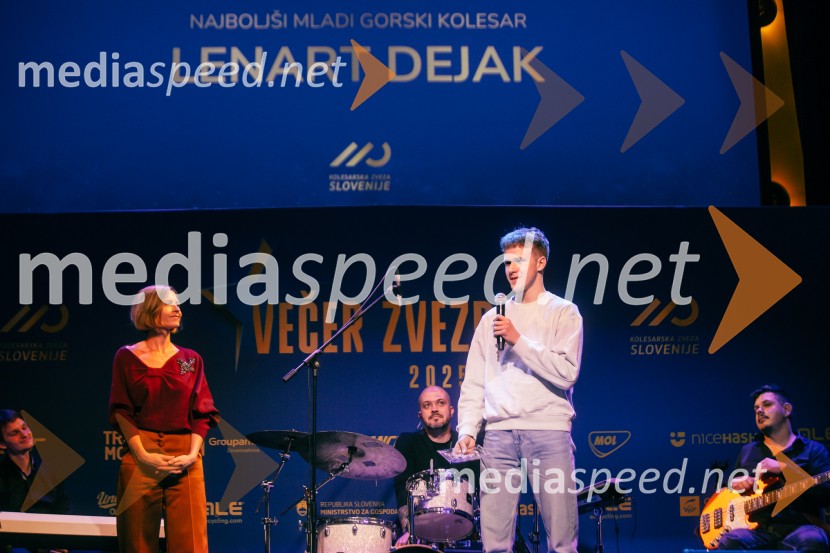 Večer zvezd, kolesar leta 2025 je Tadej Pogačar