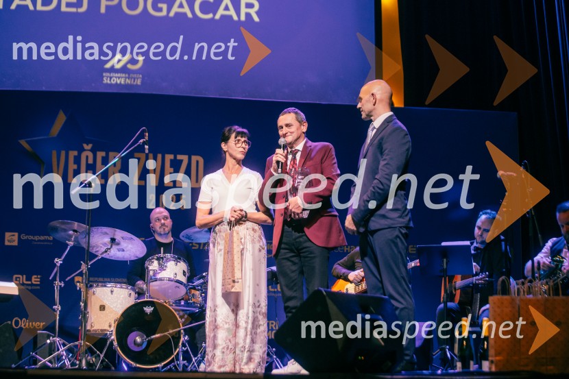 Večer zvezd, kolesar leta 2025 je Tadej Pogačar