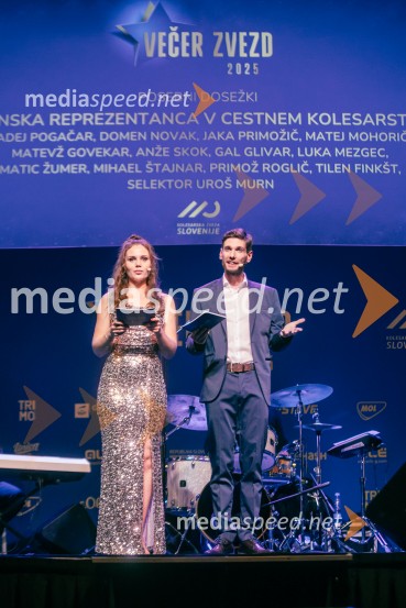 Večer zvezd, kolesar leta 2025 je Tadej Pogačar