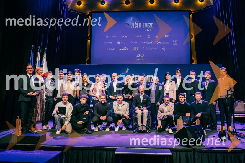 Večer zvezd, kolesar leta 2025 je Tadej Pogačar