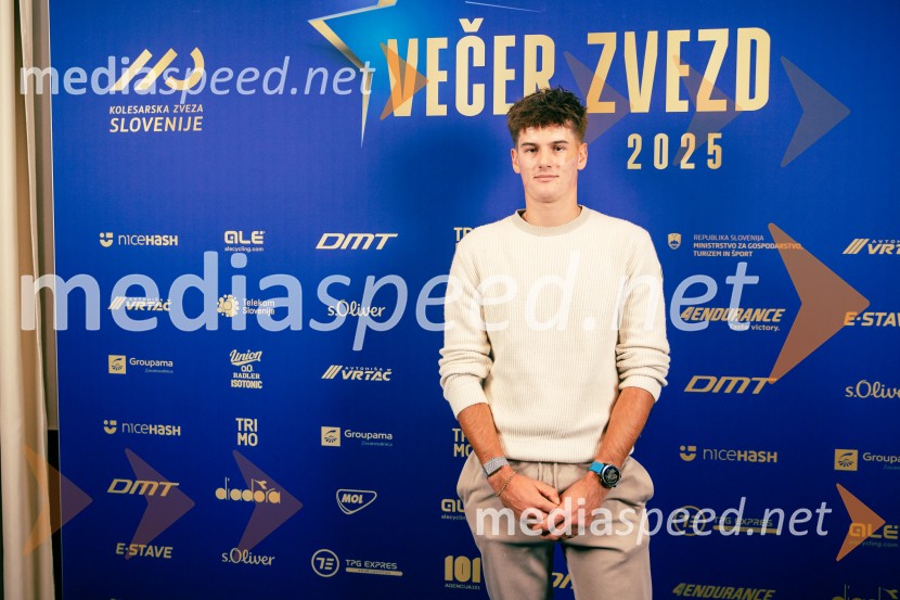 Večer zvezd, kolesar leta 2025 je Tadej Pogačar