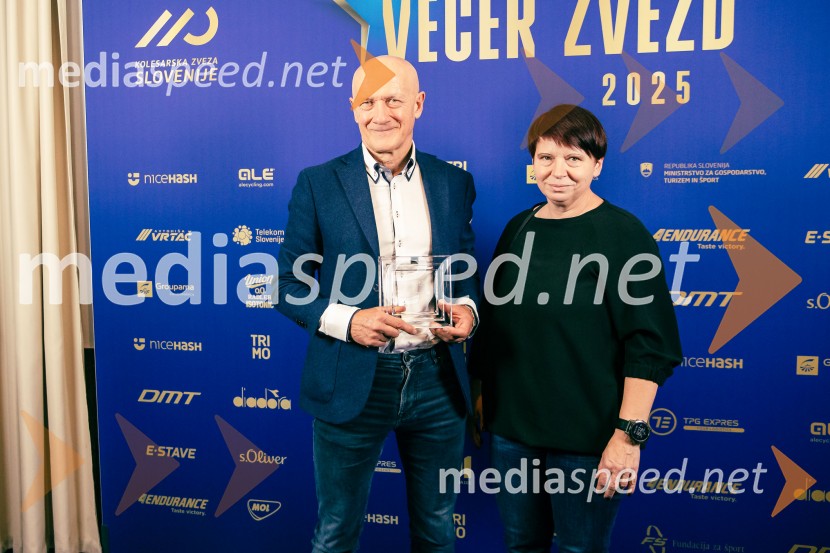 Večer zvezd, kolesar leta 2025 je Tadej Pogačar