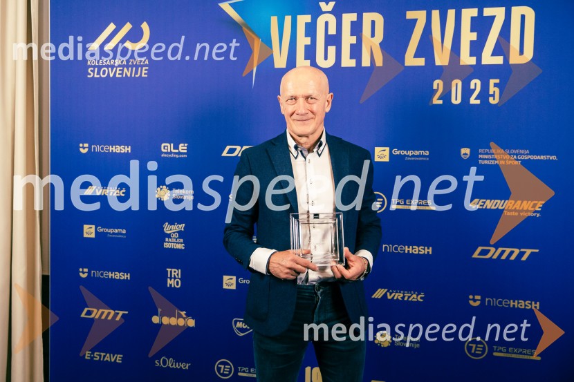 Večer zvezd, kolesar leta 2025 je Tadej Pogačar