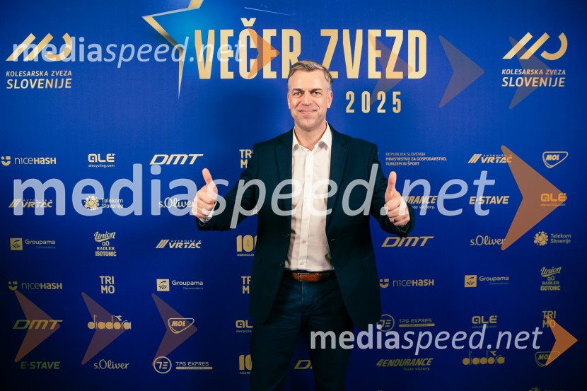 Večer zvezd, kolesar leta 2025 je Tadej Pogačar