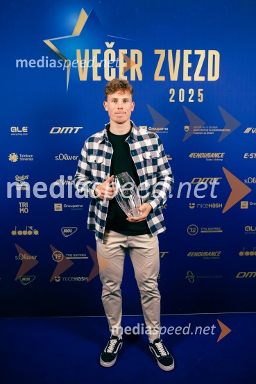 Večer zvezd, kolesar leta 2025 je Tadej Pogačar