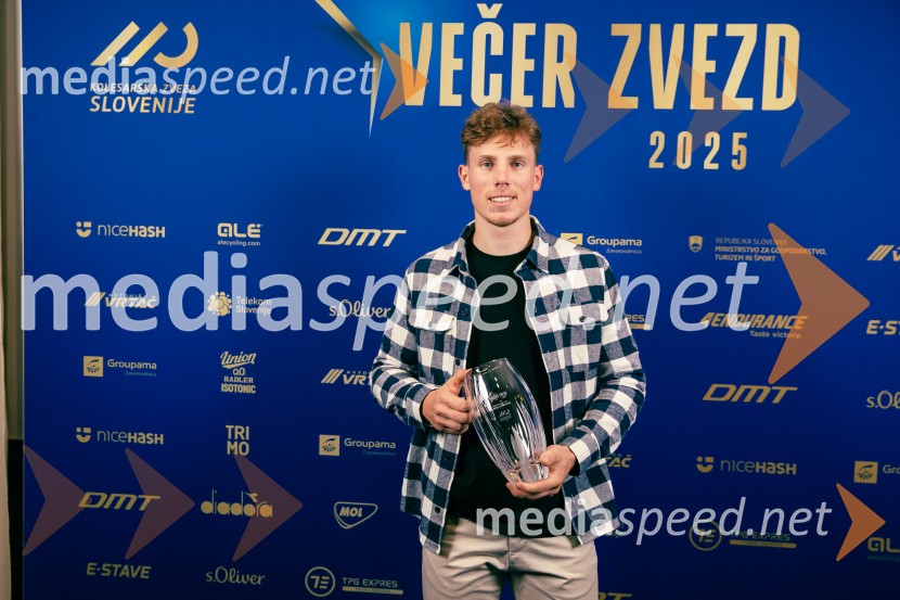 Večer zvezd, kolesar leta 2025 je Tadej Pogačar