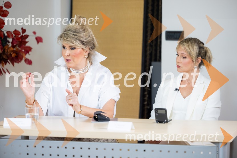 dr. med. Nina Suvorov Gregorič, specialistka plastične, rekonstrukcijske in estetske kirurgije, poliklinika Estetika MedArt;  Iva Krajnc Bagola, igralkaOgledalo brez filtrov – predstavitev prve vse-slovenske raziskave o odnosu Slovenk do let, videza in estetskih posegov