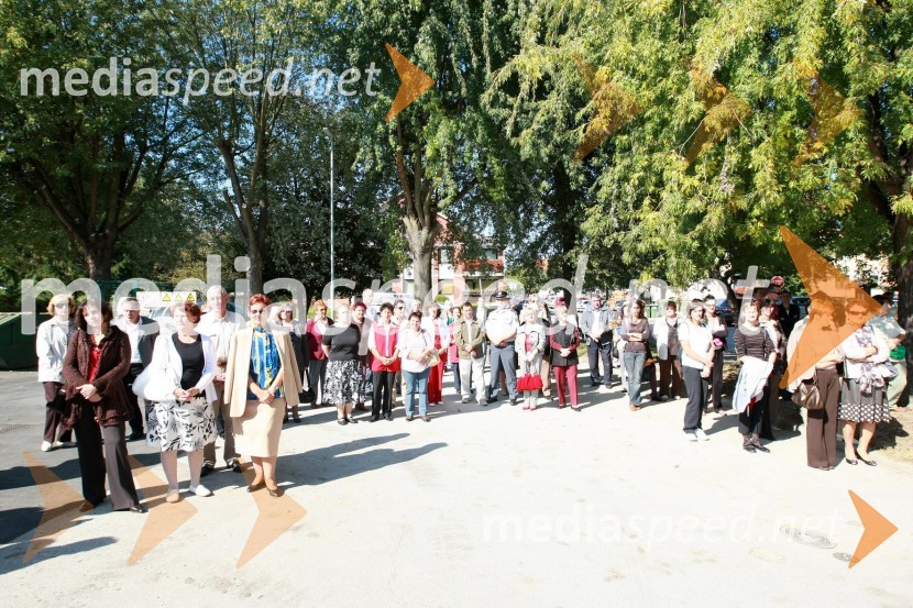 Energetsko varčen vrtec Manka Golarja Gornja Radgona, novinarska konferenca in odprtje prenovljenega vrtca