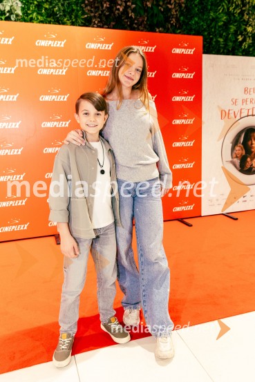  Jaka  Mehle, igralec;  Mei Rabič, igralkaBelo se pere na 90, premiera filma v Cineplexxu