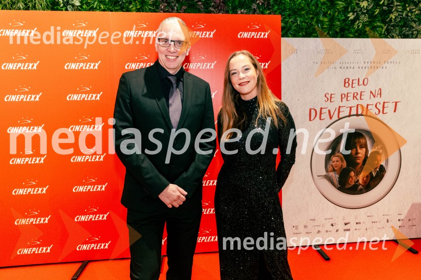  Marko  Naberšnik, režiser in scenarist;  Lea Cok, igralkaBelo se pere na 90, premiera filma v Cineplexxu