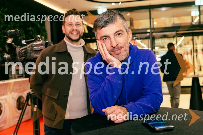  Alen Podlesnik, moderator, novinar POP TV;  ... Belo se pere na 90, premiera filma v Cineplexxu