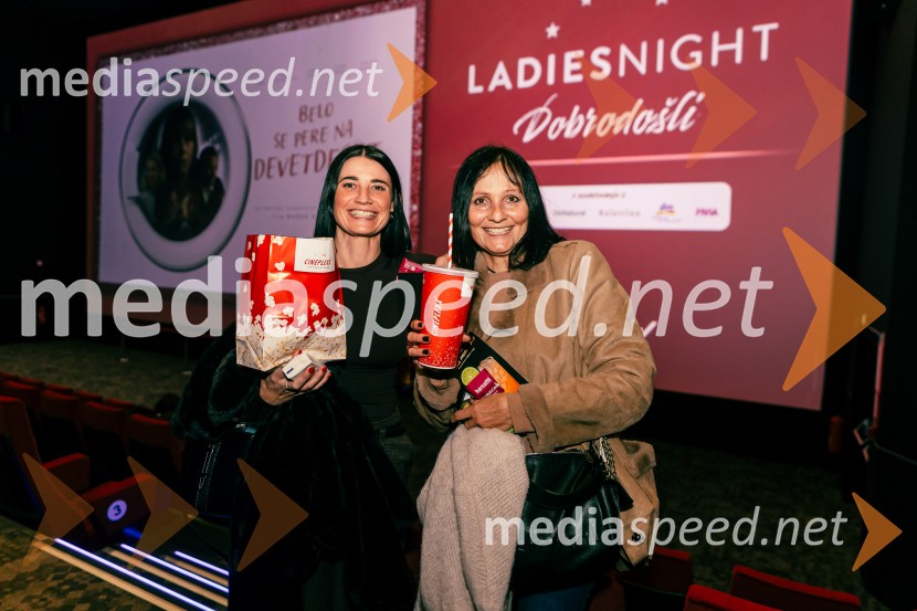 Ladies night, Belo se pere na devetdeset