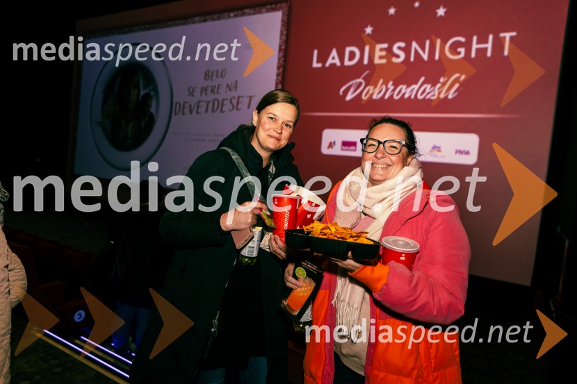 Ladies night, Belo se pere na devetdeset