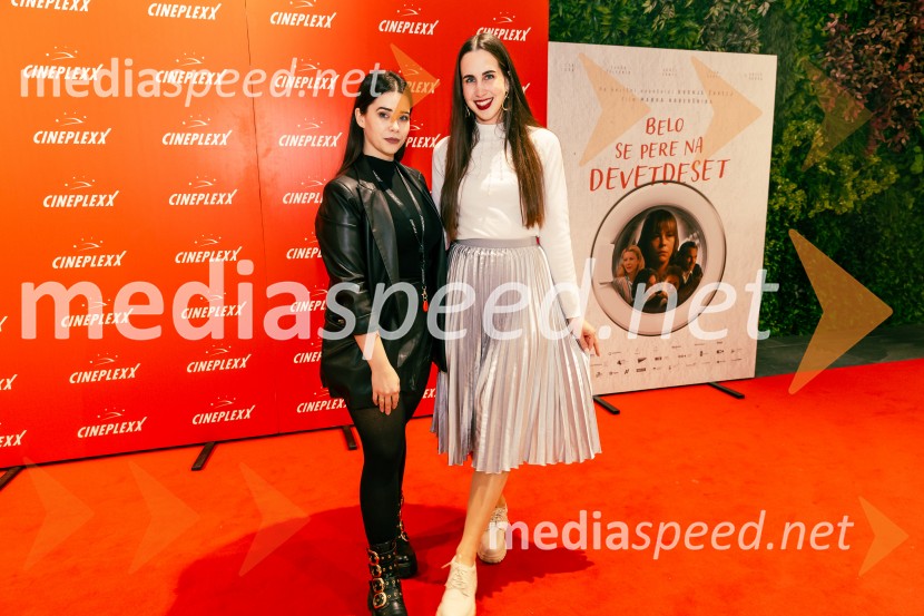  Simona Bračun Rok, Cineplexx;  Lucija BurgarLadies night, Belo se pere na devetdeset