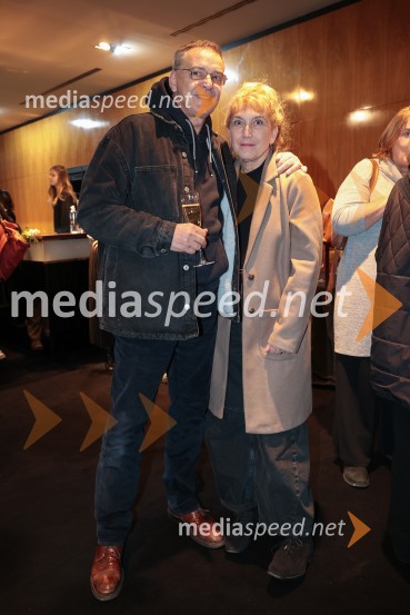   Igor  Samobor, igralec;  Barbara Hieng Samobor, direktorica in umetniška vodja MGLIzginjanje, premiera drame Mestnega gledališča Ljubljana