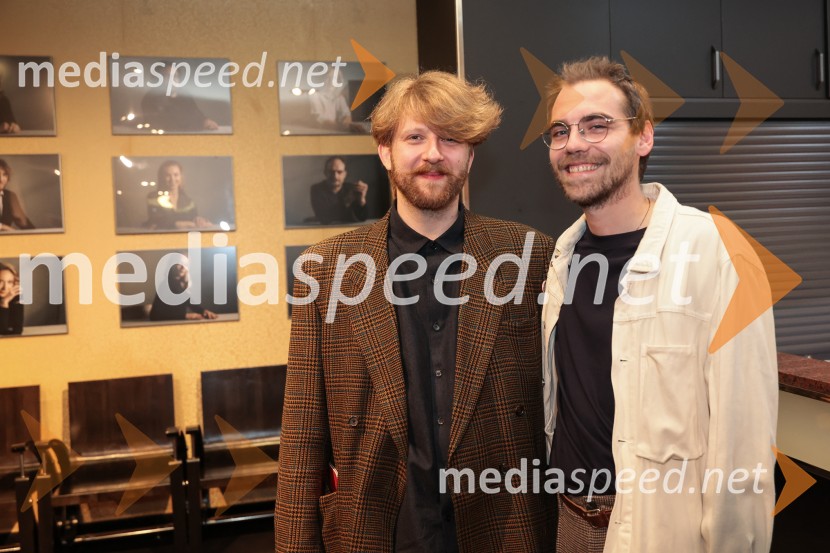  Jernej Potočan, režiser;  Matic Maco Lukšič, igralecIzginjanje, premiera drame Mestnega gledališča Ljubljana