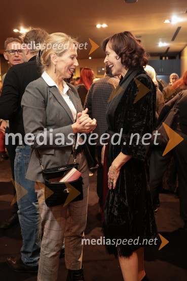  Vilma Štritof, dramaturginja, Radio Slovenija;  Mirjam Korbar, igralkaIzginjanje, premiera drame Mestnega gledališča Ljubljana