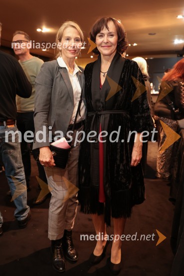  Vilma Štritof, dramaturginja, Radio Slovenija;  Mirjam Korbar, igralkaIzginjanje, premiera drame Mestnega gledališča Ljubljana