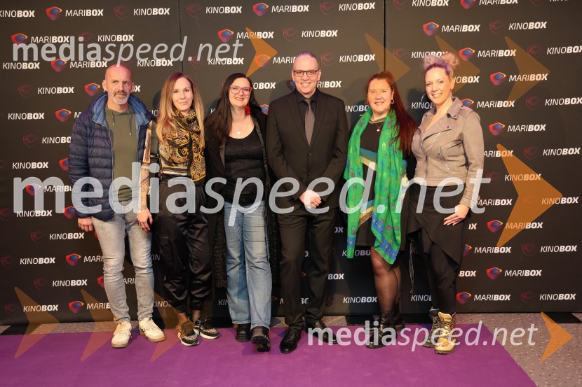  ... ;  Nataša Jeza Kotnik, vodja marketinga Agencija Sonček;  Marko  Naberšnik, režiser in scenarist;  ... ;  Mateja Naberšnik, maskerkaBelo se pere na 90, premiera Maribox