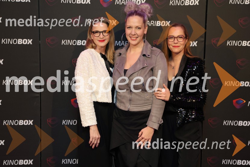  Bronja Žakelj, pisateljica;  Mateja Naberšnik, maskerka;  Lea Cok, igralkaBelo se pere na 90, premiera Maribox